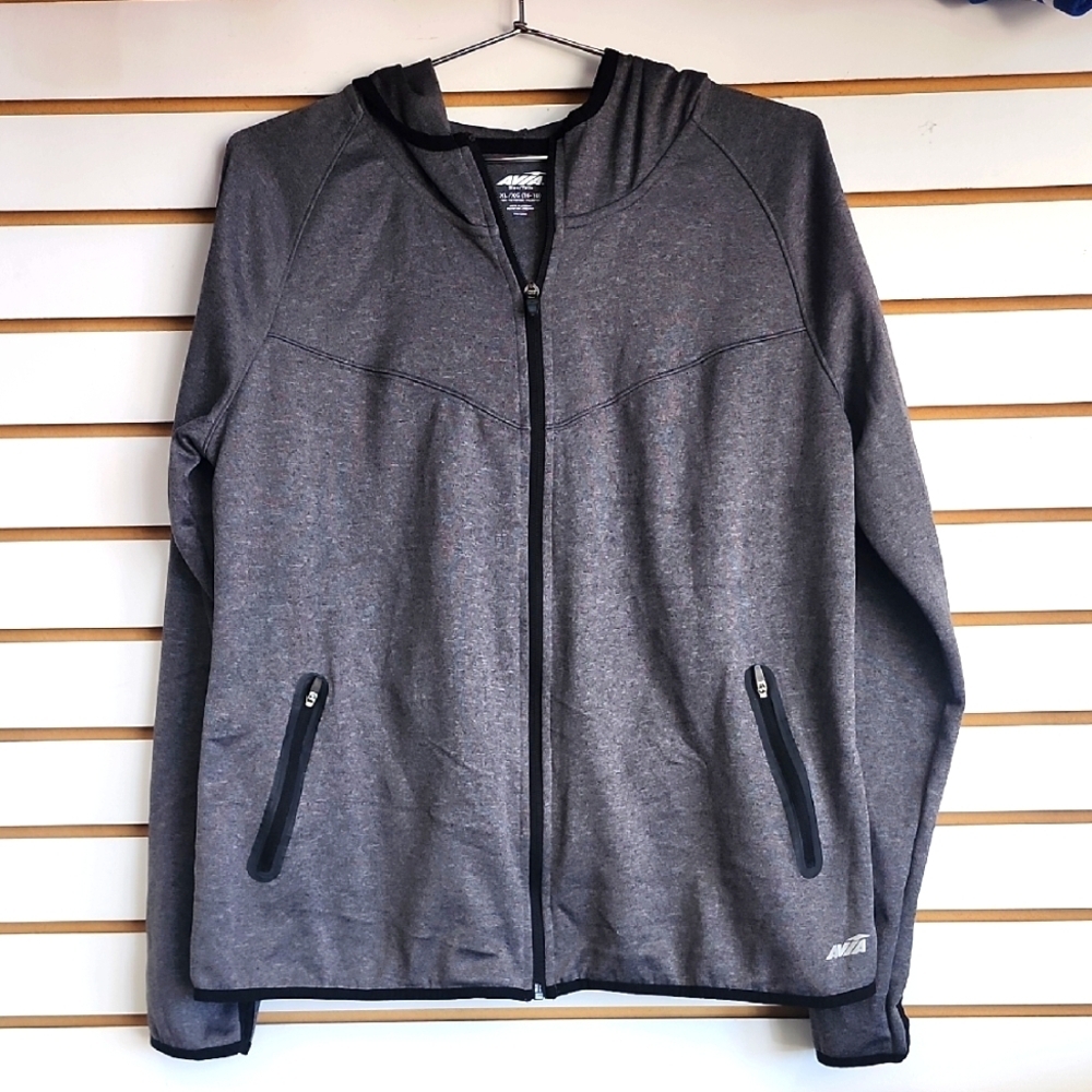 Avia Gray Zip-Up Hoodie